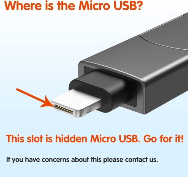 CHAFON Multi Charging Cable Short,Travel Portable Magnetic Keyring 5 in 1 USB Charger Data Cord,PD 60W USB A/C to Type C/Lighting/Micro Connectors for iPhone iPad MacBook Samsung, 6.3in - Image 3